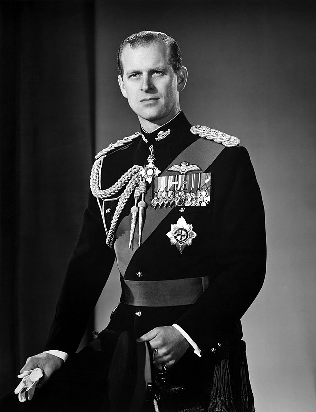 Prince Philip in uniform